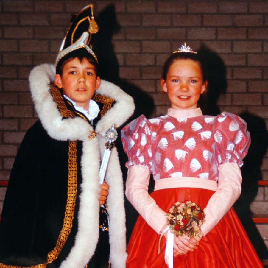 1994<br/>Prins Mike Rutten,<br/>Prinses Millanie van Oosterhout,<br/>Adjudant Marco Martens