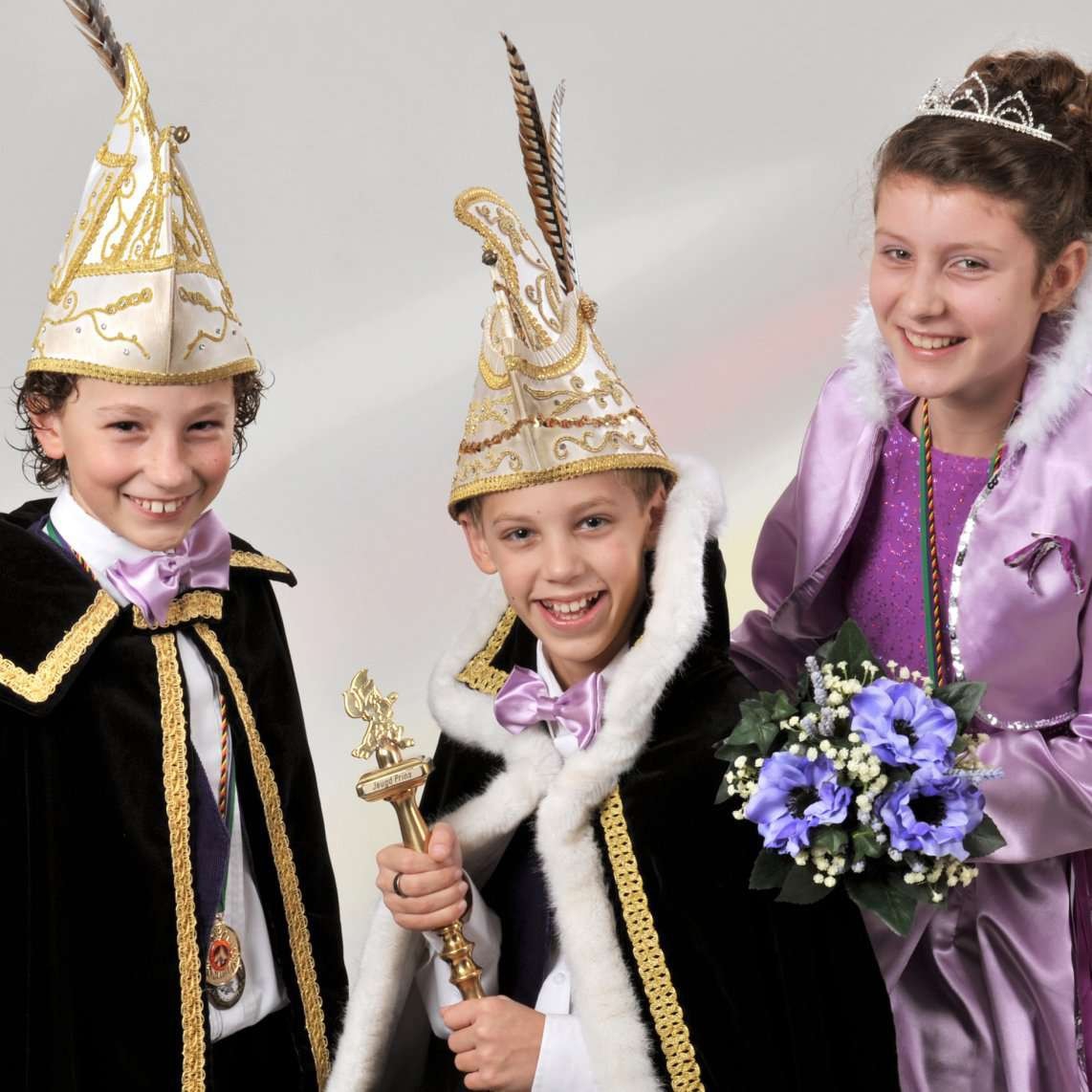 2010<br/>Prins Remco Jansen,<br/>Prinses Annelon Parthesius,<br/>Adjudant Rick van der Sommen