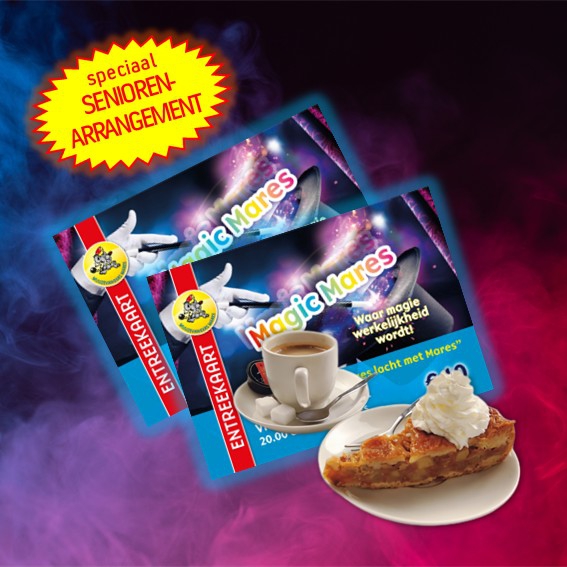 Bonte Avond 'Mares lacht met Mares' - seniorenarrangement